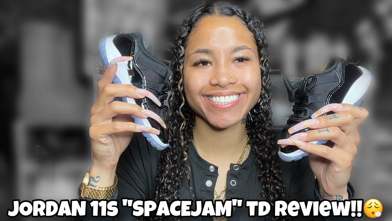 Air Jordan 11s "SPACE JAM" TD REVIEW!!🚀🪐 - YouTube