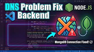 All dns problem node js mongoose connection solved internal/dns/promises:394