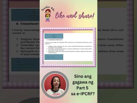PMES 2025-2026 || Sino ang kailangang sumagot sa PART 5 ng e-IPCRF?