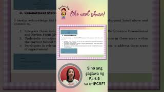 PMES 2025-2026 || Sino ang kailangang sumagot sa PART 5 ng e-IPCRF?