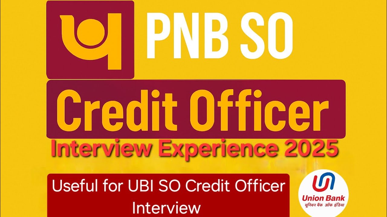 PNB SO Credit Officer Interview Experience 2025. Interview Experience IBPS PO/SO. 