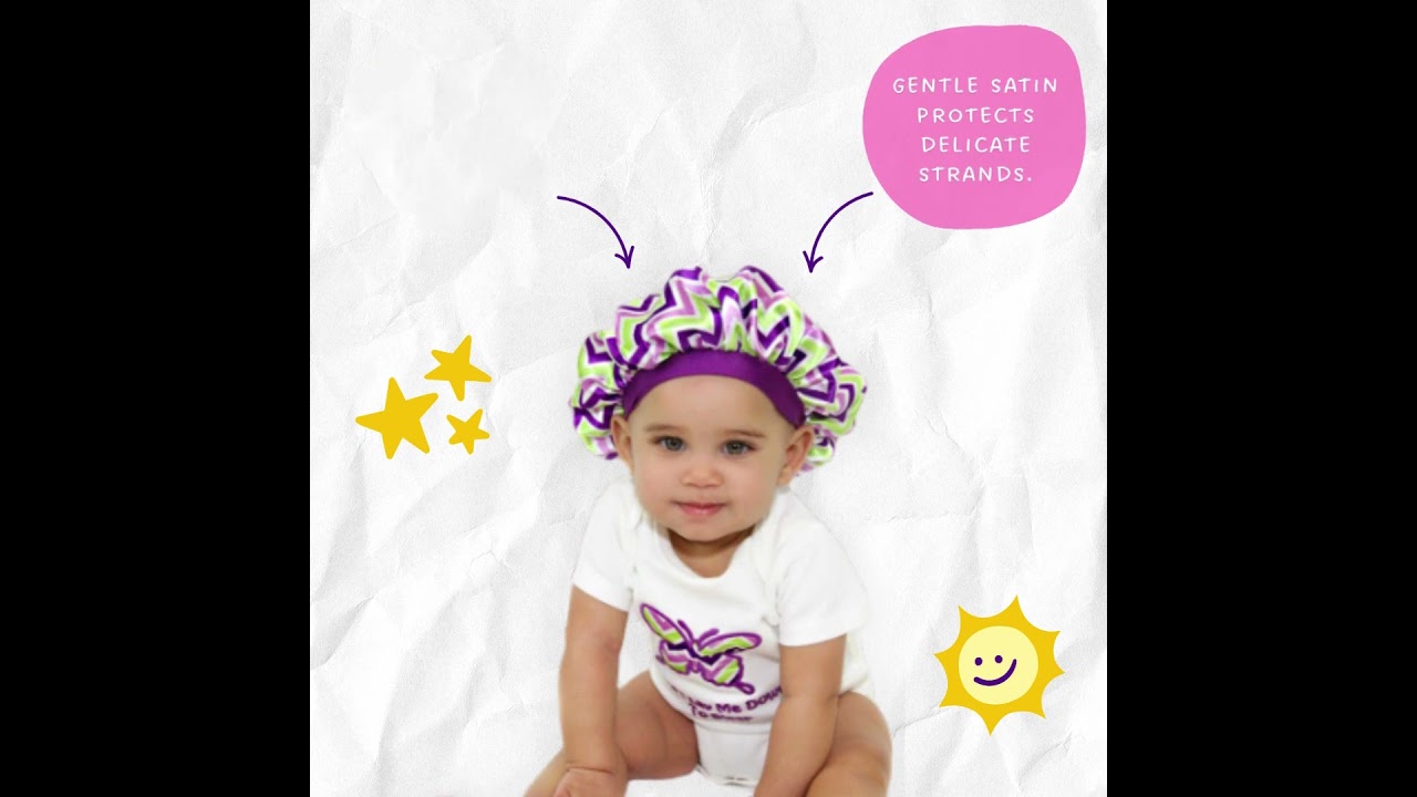 Why Choose Our Baby Satin Bonnet   Kraddle Kare Video
