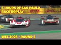 6 Hours Of Sao Paulo Interlagos Race Replay World Endurance Championship 2025 WEC Round 5 6 Hours Of Sao Paulo Interlagos Race Replay World Endurance Championship 2025 WEC Round 5