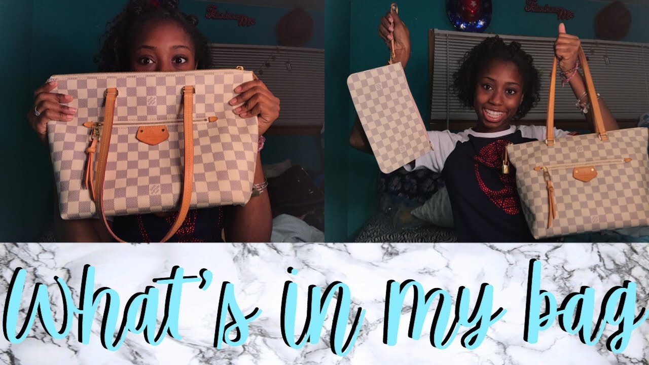 What’s in my bag 2019? Louis Vuitton IÉNA MM - YouTube