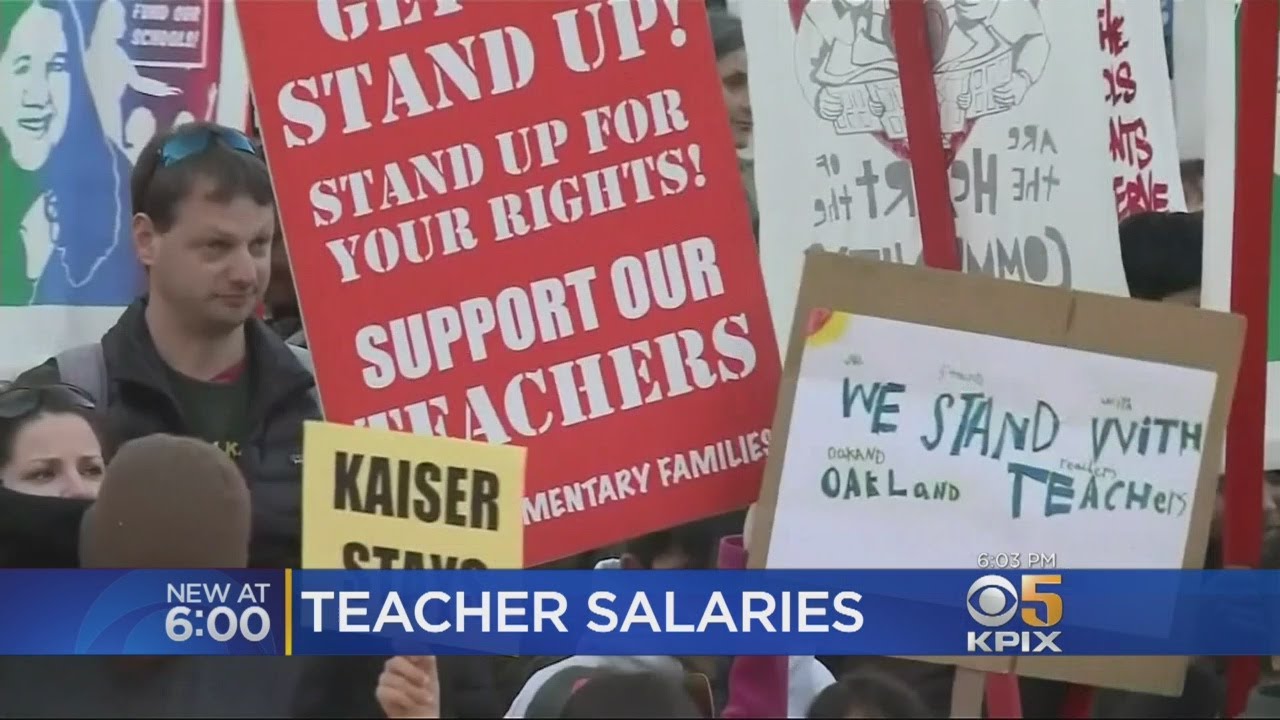 Oakland Teachers Salaries Among Lowest In All Six Bay Area Counties - YouTube
