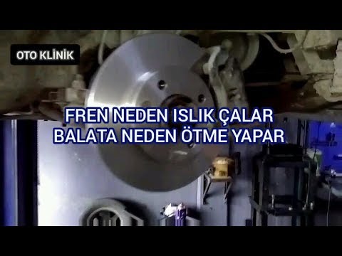 Video: Fren balataları için gıcırtı önleyici macun nedir?