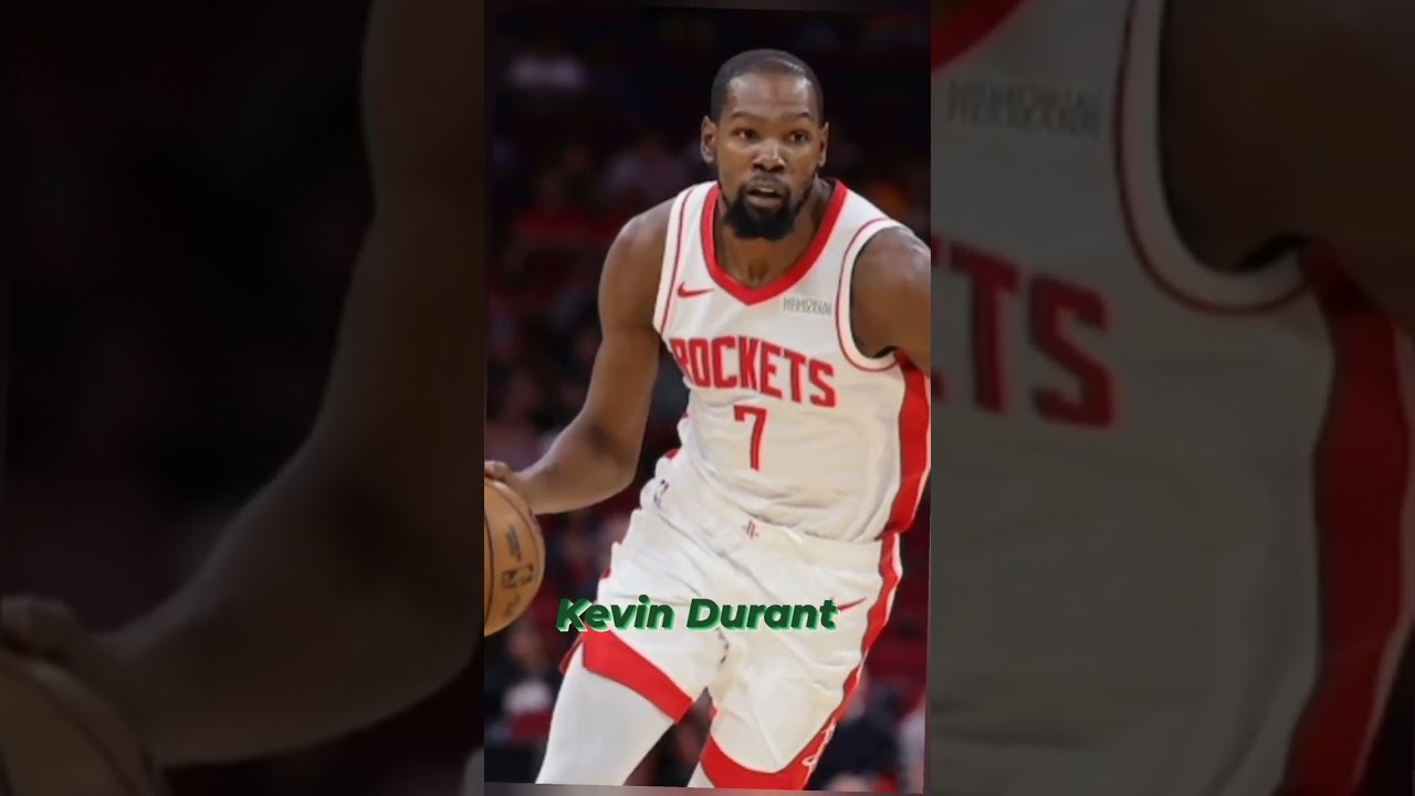 Kevin Durant Fadeaway and thought he is fouled by Flagg 