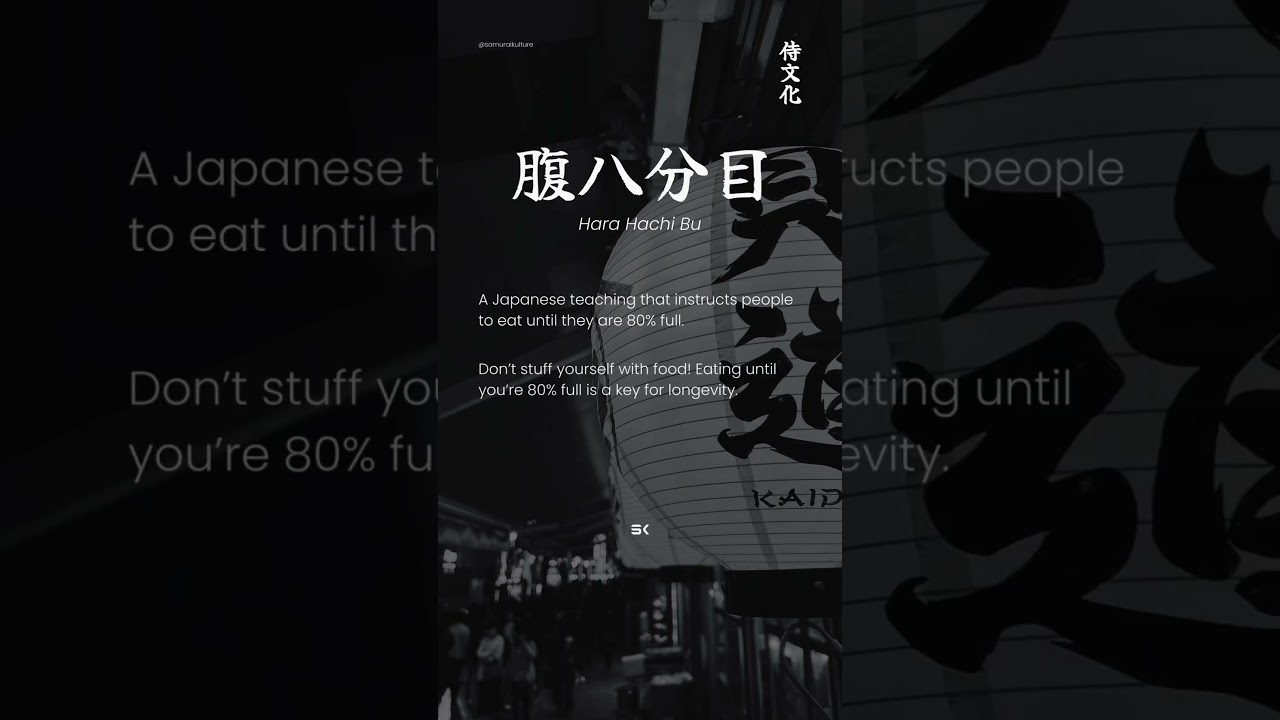 Japanese Technique For Longevity