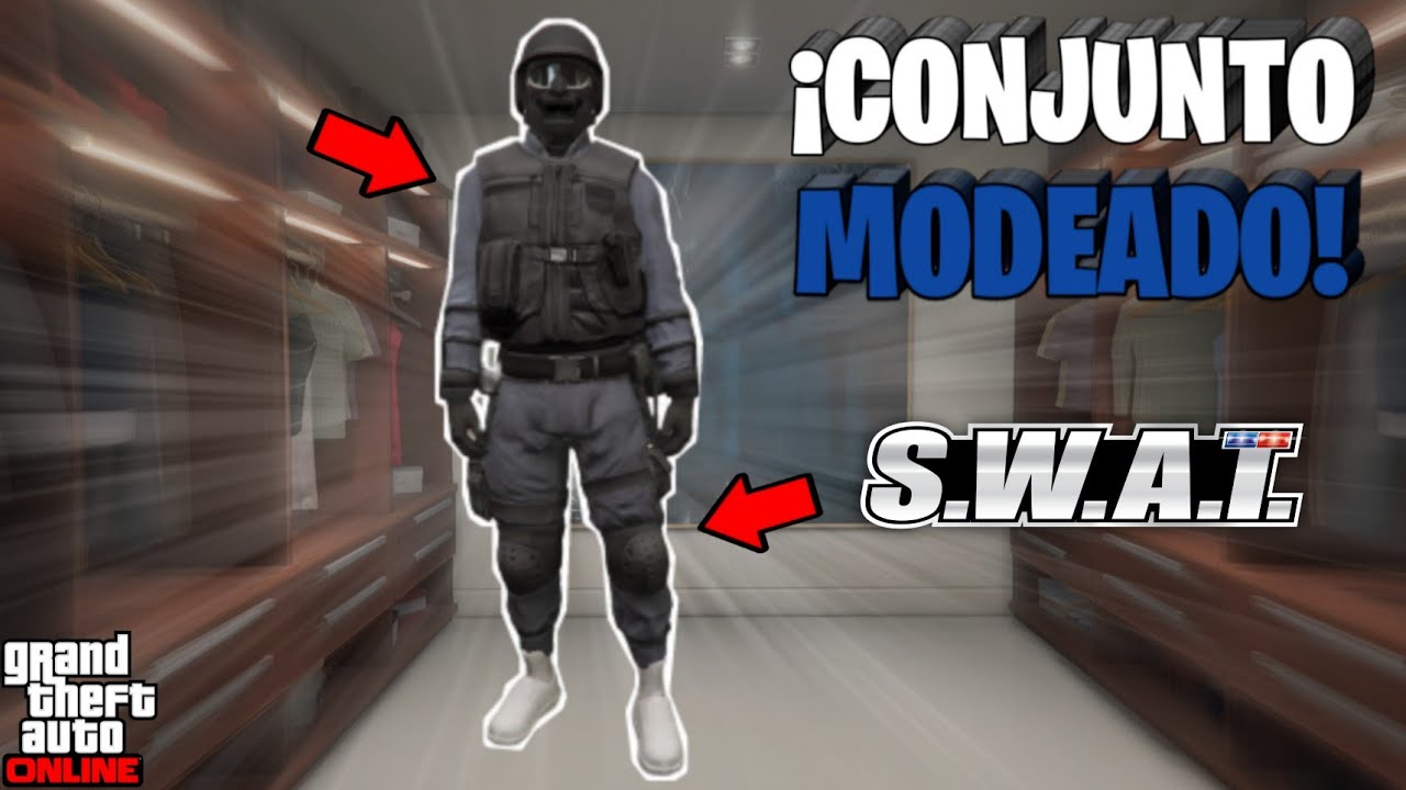Conjunto Modeado SWAT GTA Online YouTube