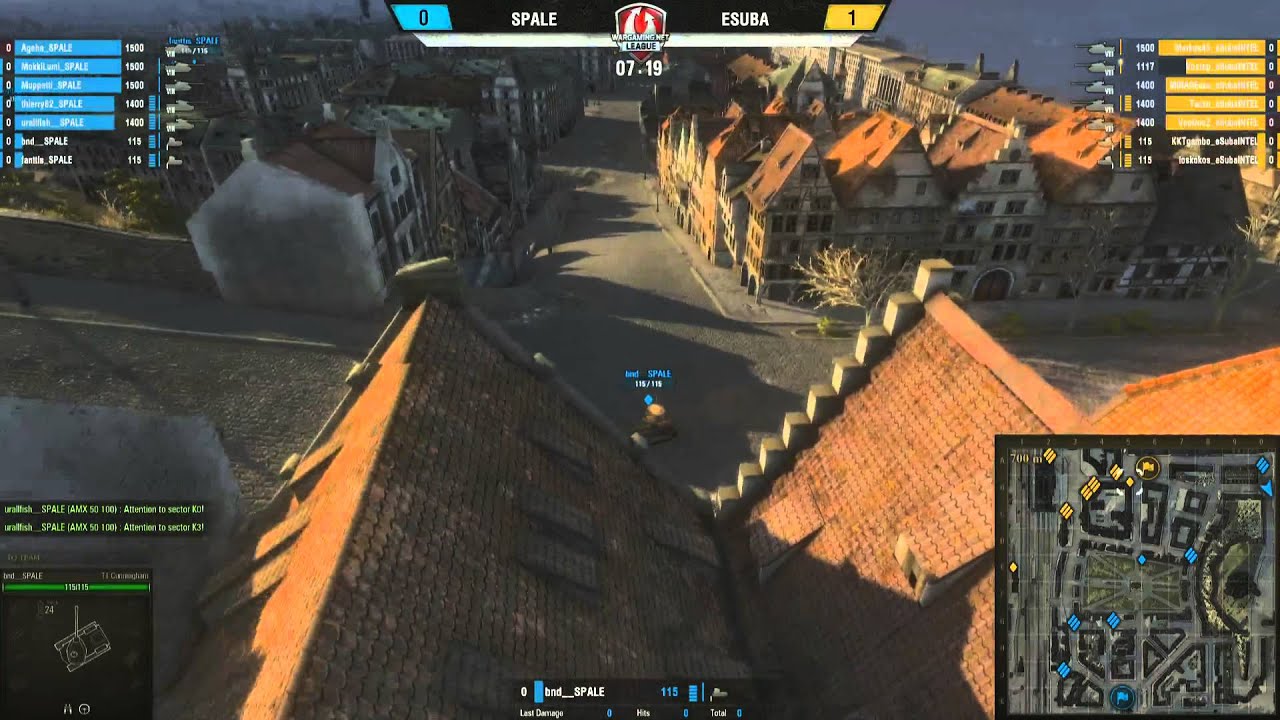 Spale vs. eSuba - Relegation - WoT Pro League Season 3