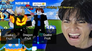 Gacha 100 Random Fruit Untuk Newbie Blox Fruit!