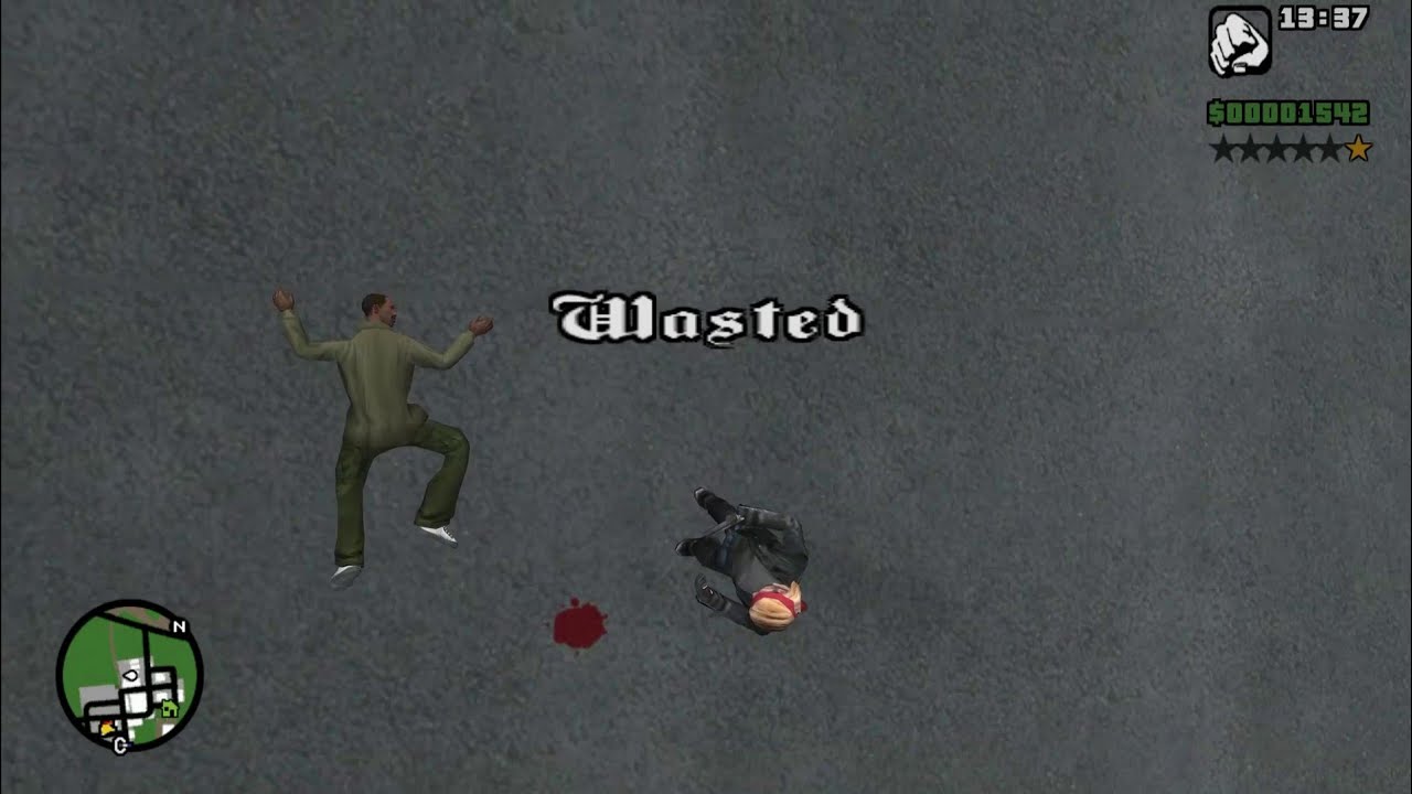 Gta San Andreas Wasted #65 (1080p60)