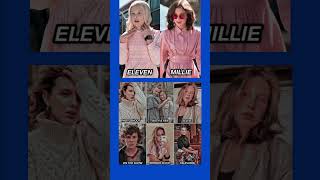 Eleven vs Millie Bobby Brown 🔥 Real Life Glow Up 😱 #StrangerThings #Shorts #harrypotter #dracomalfoy