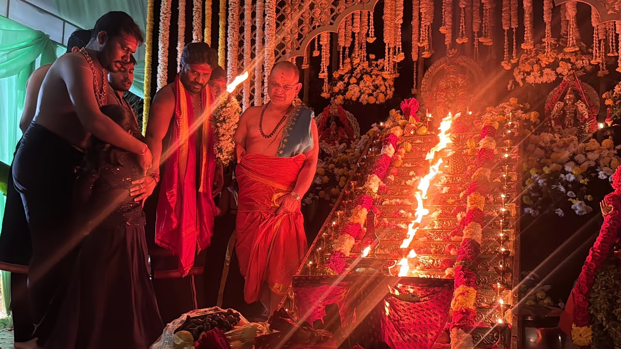 Talasani Sai Kiran Yadav Ayyapa Padi Pooja 2025 