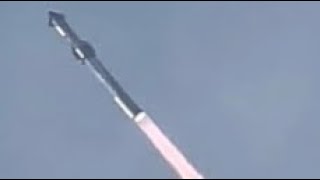 SpaceX Starship 3 launch on location in Texas
