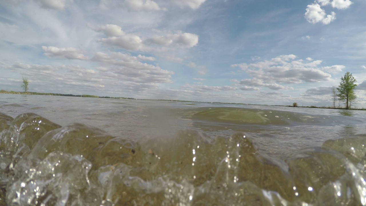 Toxic Algae Bloom Indian Lake, Ohio in 4k. YouTube