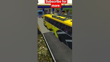 #shorts | Hino AK1J Non AC Bus Mod | BUSSID | Online Bus simulator game | Android game | Bussid mods