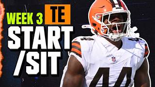 Information Week 3 TE START/SIT Every Match Up Analysis 🚨 MUST-Play or Bench Players (2026 Fantasy Football) Guide