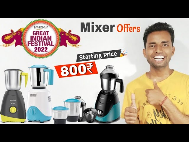 Great Indian Festival: Top 10 Mixer Grinders To Make