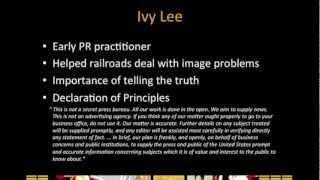 Chapter 12: Public Relations