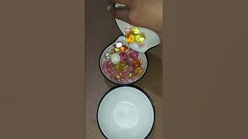 Transfer Beads from one to another container #Satisfying Reverse #Asmr#Satisfying Mini Games