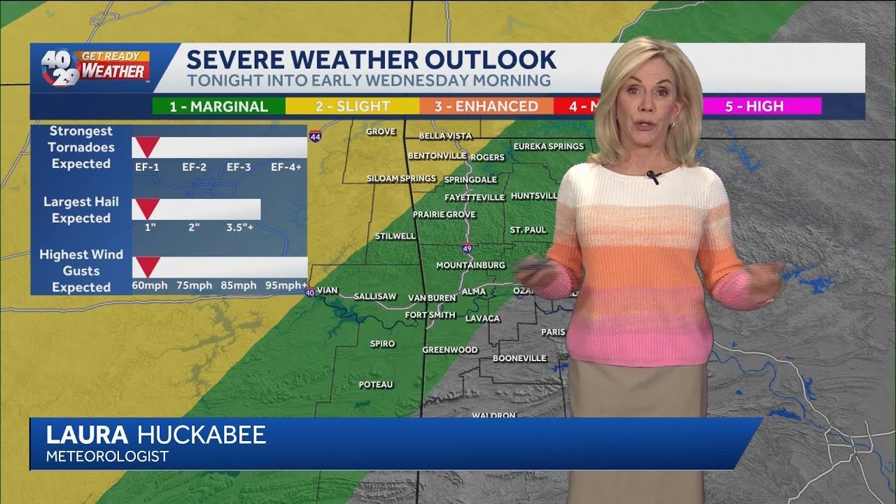 Storm Chances Go Up Tonight - YouTube