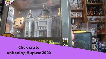 Click crates unboxing August 2020