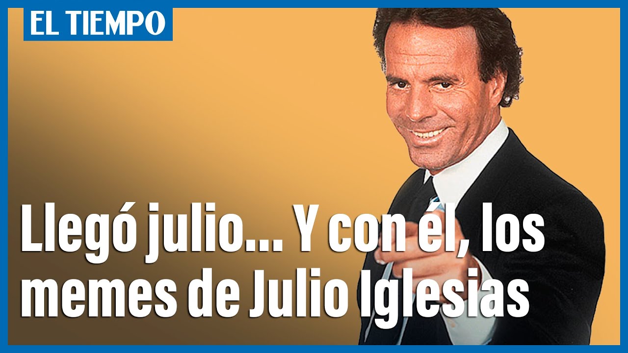 Los Memes De Julio Iglesias Son Furor En Las Redes Por Estos Dias Youtube
