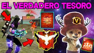 BUSCANDO EL VERDADERO TESORO EN FREE FIRE!!!