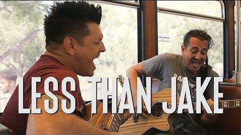 Less Than Jake "Good Enough" - A Red Trolley Show (live performance)