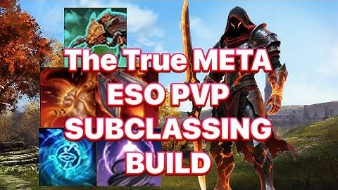 ESO PVP- Best Gear Setup for Massive Damage Subclassing PVP Build