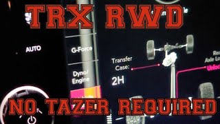 Ram TRX-How to Enable Rear Wheel Drive - No Tazer DT Required!