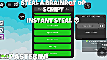 [TRAITS] Updated Steal A Brainrot Script For Mobile And Pc | Instant Steal | Pastebin
