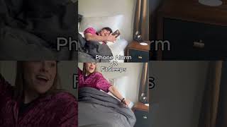 Phone Alarm VS FitSleeps Alarm