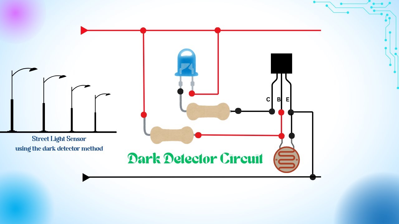 LDR Based Dark Activated Light Circuit | Automatic LED Light Project ...