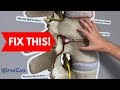 How to fix a bulging disc in your lower back  relief in seconds