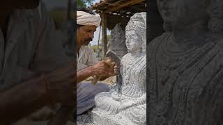 पत्थर से सुंदर मूर्ति बनाता किसान भाई | Amazing Stone Statue Making