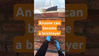 Bricklayer Raking Brickwork