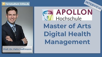 Interview zum Master Digital Health Management – Gespräch mit Prof. Dr. Felix Hoffmann
