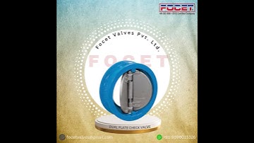 FOCET MAKE DUAL PLATE CHECK VALVE #shorts  #shortsfeed #shortsvideo