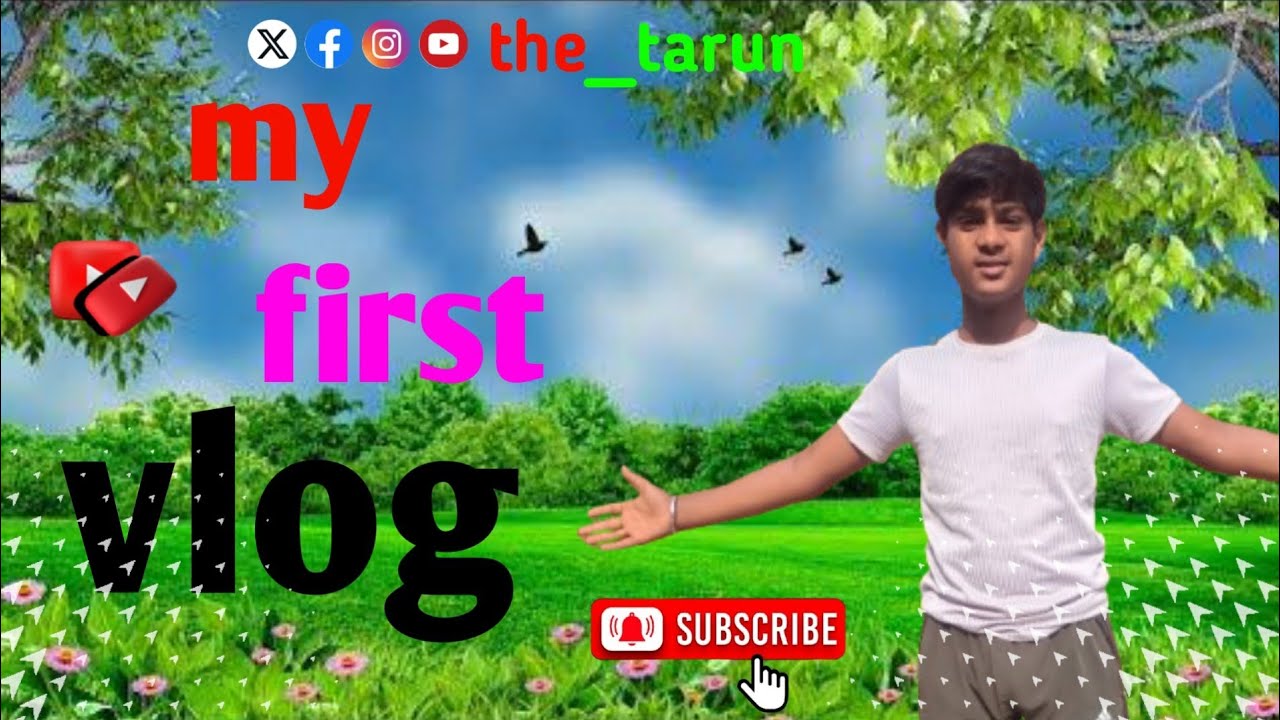 my first vlog please subscribe 🙏 and comment....#firstvlog #vlog # ...