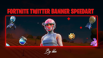 FORTNITE TWITTER THUMBNAIL SPEEDART (IOS)