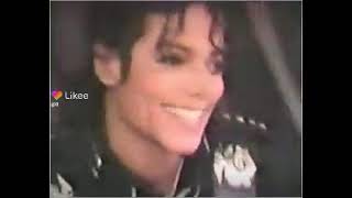 Michael Jackson Smiling With Joy