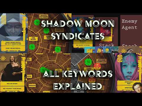 Shadow Moon Syndicates - all keywords explained