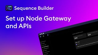 Celebrity Sequence Builder tutorial - Set up Node Gateway and APIs Wealth