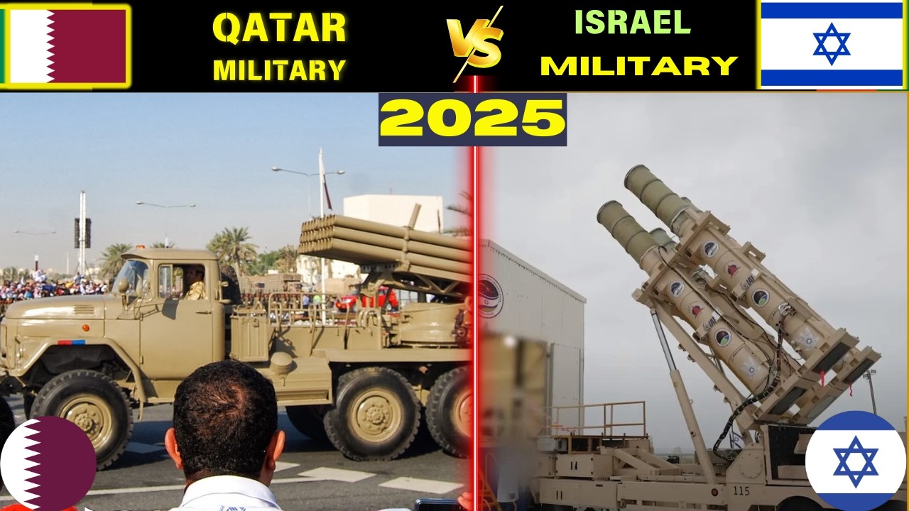 QATAR vs ISRAEL | military power 2025 \ israel vs qatar military power? Israel strike at qatar