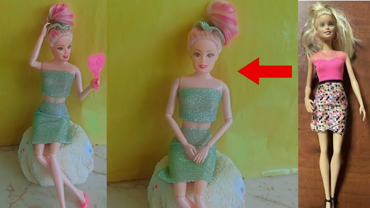 Aasan Tarike Se Gudiya ke kapde Kaise Banaen How To Make Doll Clothes