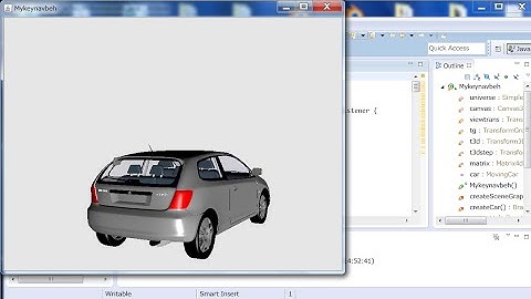 How to Put a Downloaded Free .3ds Car Model into Java 3D and Manipulate It_1 (with Source Code)