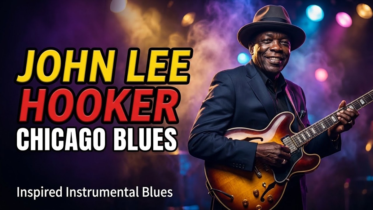 John Lee Hooker - Midnight Boom 💥 Raw Chicago Blues Instrumental