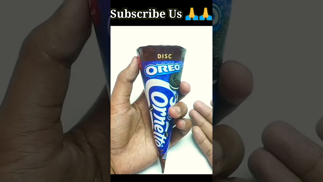 Unboxing Kwality Walls Oreo Cornetto Ice Cream Cone with Oreo Disc 😍😍 | 